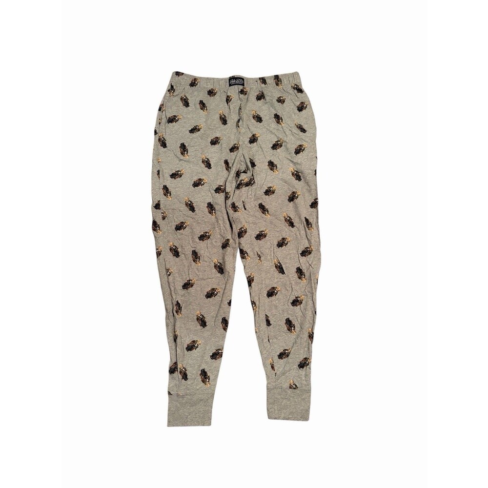 Polo Bear Ralph Lauren Pajama Jogger Pants Men’s Size Medium Grey